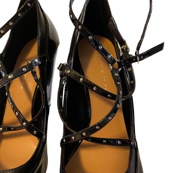 PRE-LOVED CHARLES&KEITH  Black  Size 10 - Picture 5 of 8